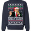 Make Christmas Great Again Funny Donald Trump Santa Xmas Christmas Unisex Crewneck Graphic Sweatshirt