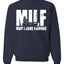 MILF Man I love Fishing Fisherman Lover Humor  Fishing Unisex Crewneck Graphic Sweatshirt