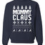 Mommy Claus Christmas Unisex Crewneck Graphic Sweatshirt