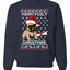 Merry Pugly Christmas Christmas Unisex Crewneck Graphic Sweatshirt