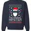 The Original Hipster Funny Santa Beard Xmas Christmas Unisex Crewneck Graphic Sweatshirt