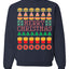 Merry Christmas Junk Food Unisex Crewneck Graphic Sweatshirt