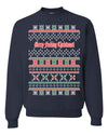 Merry Fucking Christmas Unisex Crewneck Graphic Sweatshirt