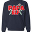 Papa Elf Unisex Crewneck Graphic Sweatshirt