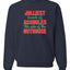 Jolliest Bunch of Assholes Nuthouse Christmas Unisex Crewneck Graphic Sweatshirt