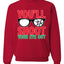 You'll Shoot Your Eye Out Movie Parody  Ugly Christmas Sweater Unisex Crewneck Graphic Sweatshirt