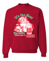 It is The Most Wonderful Time for a Beer Ugly Christmas Sweater Unisex Crewneck Graphic Sweatshirt