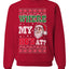 Where my Hos At Santa Funny Ugly Christmas Sweater Unisex Crewneck Graphic Sweatshirt