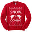 Snow is Coming | GoT Stark Christmas Unisex Crewneck Graphic Sweatshirt