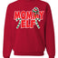 Mommy Elf Unisex Crewneck Graphic Sweatshirt