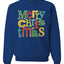 Colorfful Merry Christmas Decoration Christmas Unisex Crewneck Graphic Sweatshirt