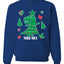 Christmas Trex Tree Rex Ugly Christmas Sweater Christmas Unisex Crewneck Graphic Sweatshirt