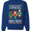 Crack Deez Nuts Meme Ugly Christmas Sweater Christmas Unisex Crewneck Graphic Sweatshirt