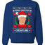 Merry Christmas Snowflake Funny Trump Ugly Christmas Sweater Unisex Crewneck Graphic Sweatshirt