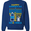 Happy Hanukkah Gin & Tonica Hanukkah Unisex Crewneck Graphic Sweatshirt