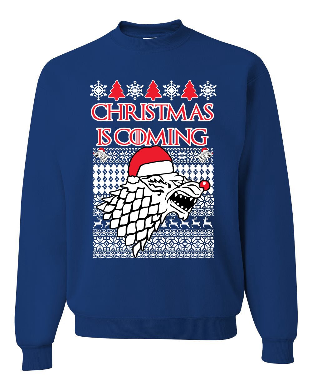 Christmas is Coming | GoT Stark Unisex Crewneck Graphic Sweatshirt