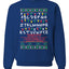 Alphabet A-Z Christmas lights Christmas Unisex Crewneck Graphic Sweatshirt