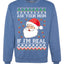 Ask Your Mom If I'm Real Funny Santa Christmas Unisex Crewneck Graphic Sweatshirt
