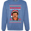Funny Ron Swanson Parks and Rec Christmas I Don't Care if It's Merry Xmas Christmas Unisex Crewneck Graphic Sweatshirt