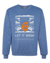 Let It Snow Funny Pablo Escobar Narcos Cocaine Drugs Xmas Christmas Unisex Crewneck Graphic Sweatshirt