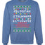 Alphabet A-Z Christmas lights Christmas Unisex Crewneck Graphic Sweatshirt