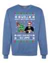 Well Happy Birthday Jesus Funny Quote Office Christmas Unisex Crewneck Graphic Sweatshirt