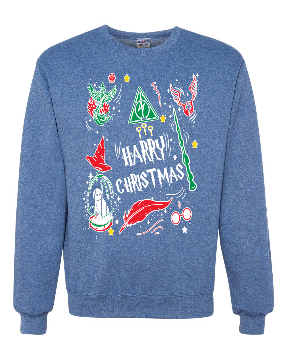 Harry Christmas Ornaments Christmas Unisex Crewneck Graphic Sweatshirt
