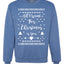 All I Want for Christmas is You Too Christmas Unisex Crewneck Graphic Sweatshirt