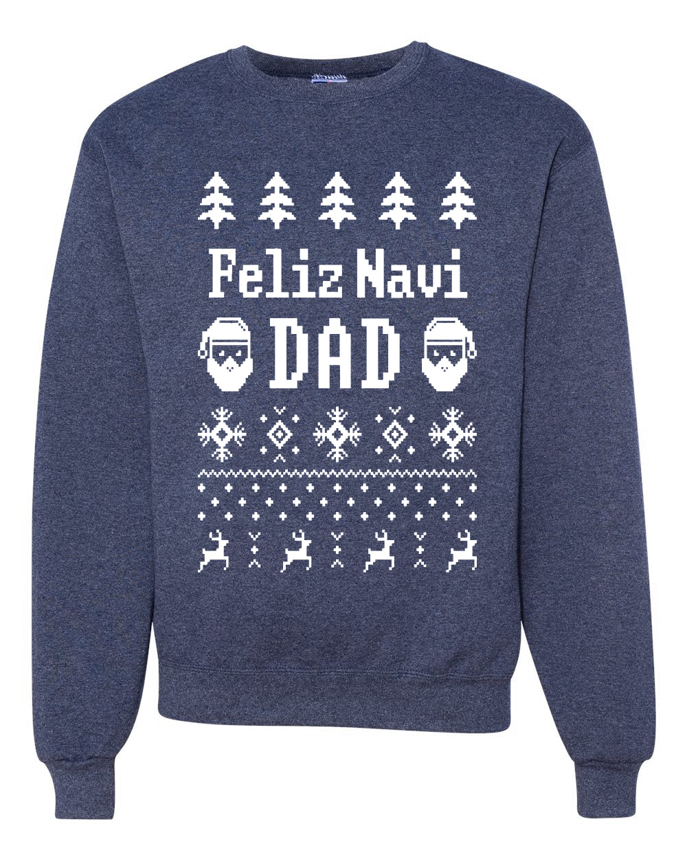 Feliz Navidad Unisex Crewneck Graphic Sweatshirt