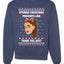 opening christmas presents like thank you, next Christmas Unisex Crewneck Graphic Sweatshirt