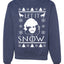 Let It Snow Jon Snow GoT Unisex Crewneck Graphic Sweatshirt