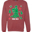 Christmas Trex Tree Rex Ugly Christmas Sweater Christmas Unisex Crewneck Graphic Sweatshirt