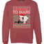 We're Going to Mars High Elon Musk Santa Weed Marijuana Xmas Christmas Unisex Crewneck Graphic Sweatshirt