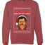 Funny Ron Swanson Parks and Rec Christmas I Don't Care if It's Merry Xmas Christmas Unisex Crewneck Graphic Sweatshirt