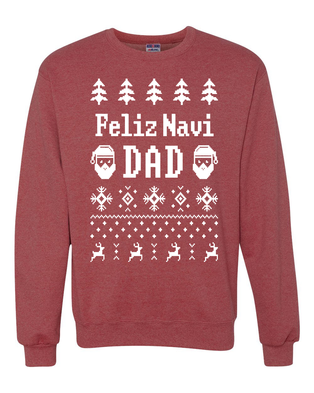 Feliz Navidad Unisex Crewneck Graphic Sweatshirt
