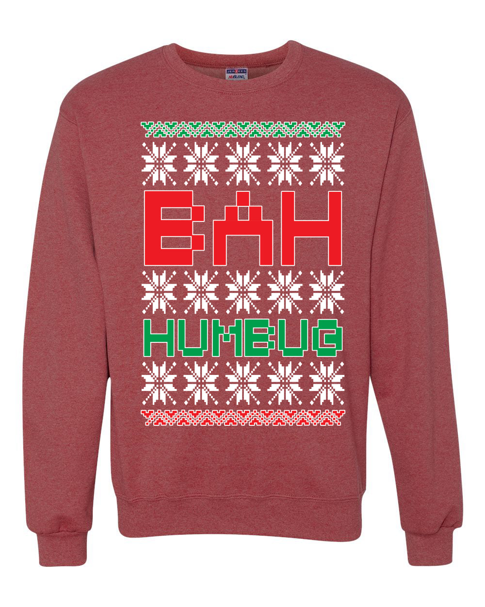 BaH Humbug Christmas Unisex Crewneck Graphic Sweatshirt
