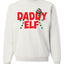 Daddy Elf Christmas Unisex Crewneck Graphic Sweatshirt