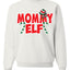 Mommy Elf Unisex Crewneck Graphic Sweatshirt