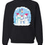 Singing Snowmen Merry Christmas Unisex Crewneck Graphic Sweatshirt