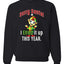 Sorry Santa I Elfed It Up This Year  Merry Christmas Unisex Crewneck Graphic Sweatshirt