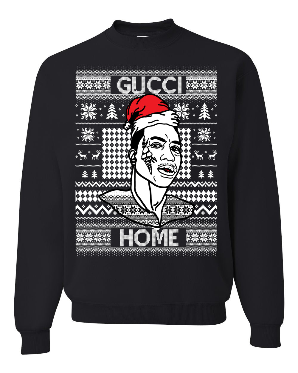 Santa Suite Christmas Ugly Christmas Sweater Unisex Crewneck Graphic Sweatshirt