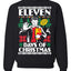 Eleven Days of Christmas Ugly Christmas Sweater Unisex Crewneck Graphic Sweatshirt