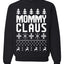 Mommy Claus Merry Ugly Christmas Sweater Unisex Crewneck Graphic Sweatshirt