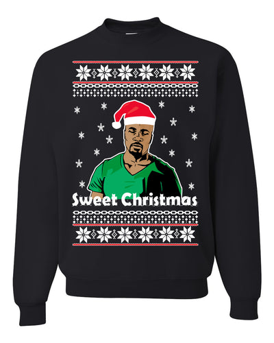 Sweet Christmas Ugly Christmas Sweater Unisex Crewneck Graphic Sweatshirt