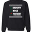 Nice Naughty an Attempt was Made Xmas Merry Christmas Unisex Crewneck Graphic Sweatshirt