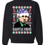 Santa Mike Michael Scott The Office Merry Ugly Christmas Sweater Unisex Crewneck Graphic Sweatshirt