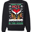 There's Some Hos In This House Female Rapper Ugly Christmas Sweater Unisex Crewneck Graphic Sweatshirt
