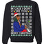 Wonder If I Don't See You Merry Christmas Ugly Christmas Sweater Unisex Crewneck Graphic Sweatshirt