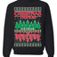 Funny Parody Christmas Things Ugly Christmas Sweater Unisex Crewneck Graphic Sweatshirt
