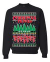 Funny Parody Christmas Things Ugly Christmas Sweater Unisex Crewneck Graphic Sweatshirt